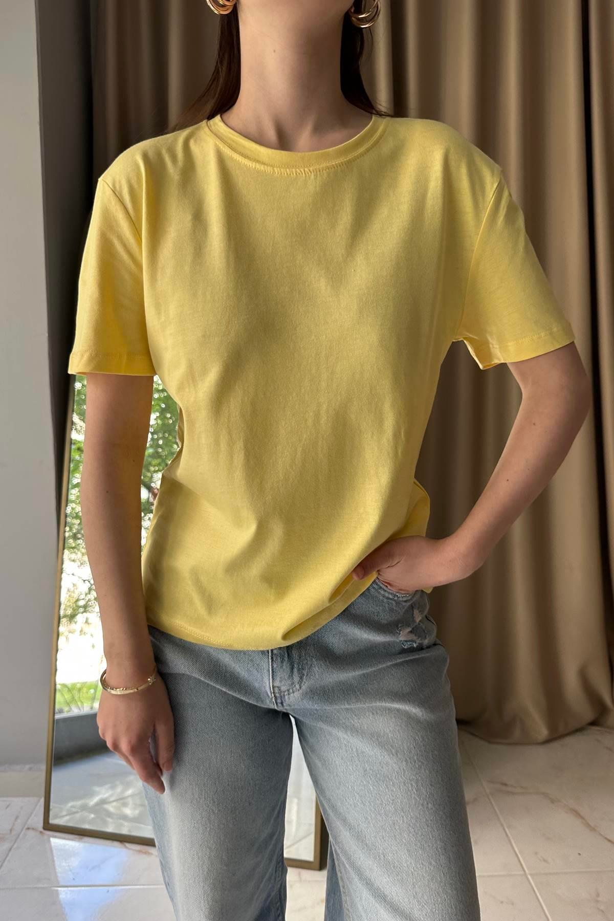 BİSİKLET YAKA TSHIRT