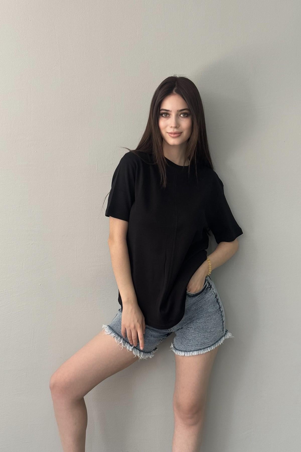DİKİŞ DETAY TSHIRT