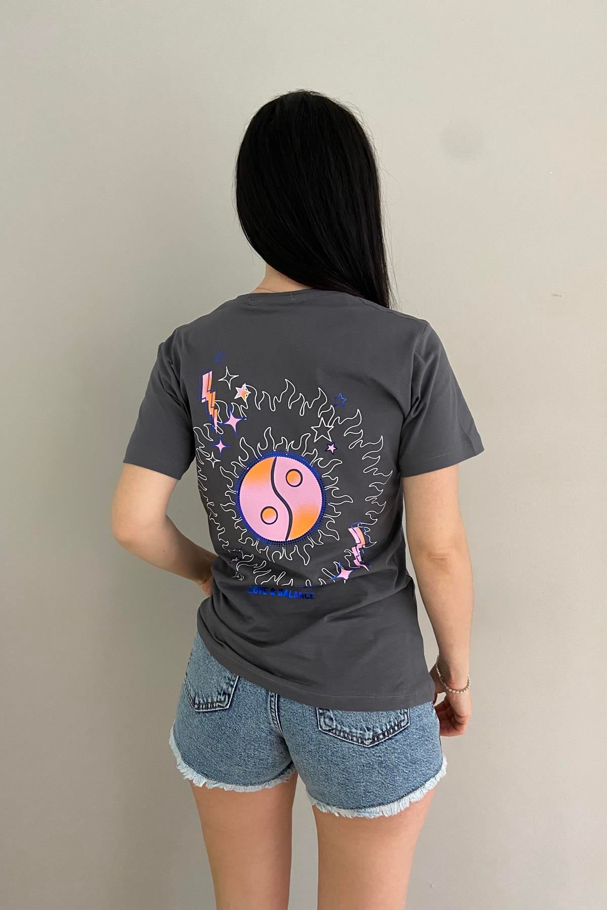 GUNEŞ BASKILI TSHIRT