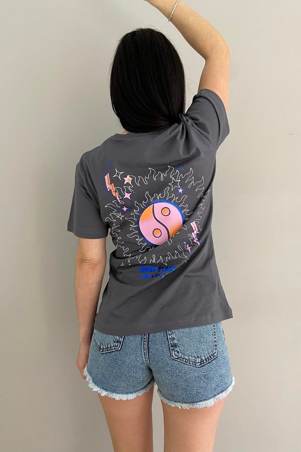 GUNEŞ BASKILI TSHIRT