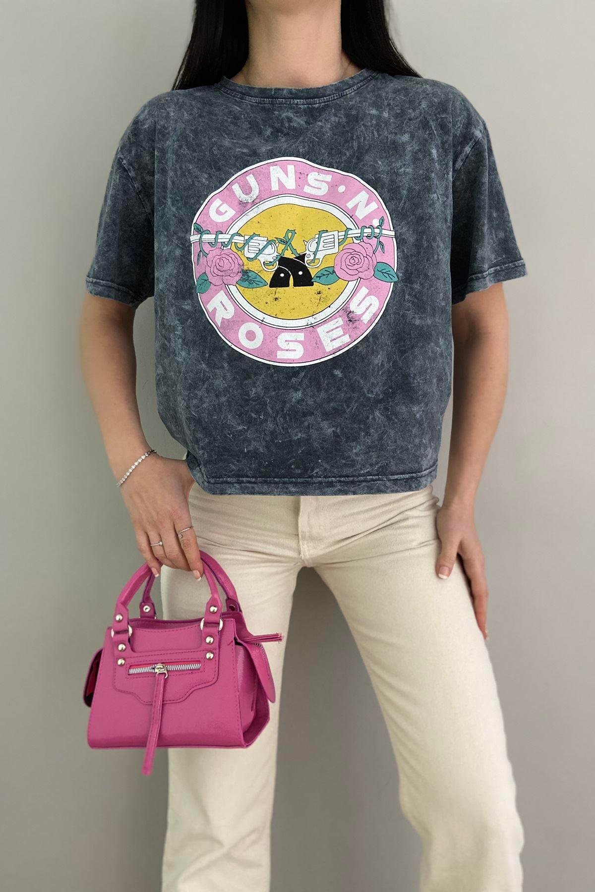 GUNS ROSES BASKILI TSHIRT