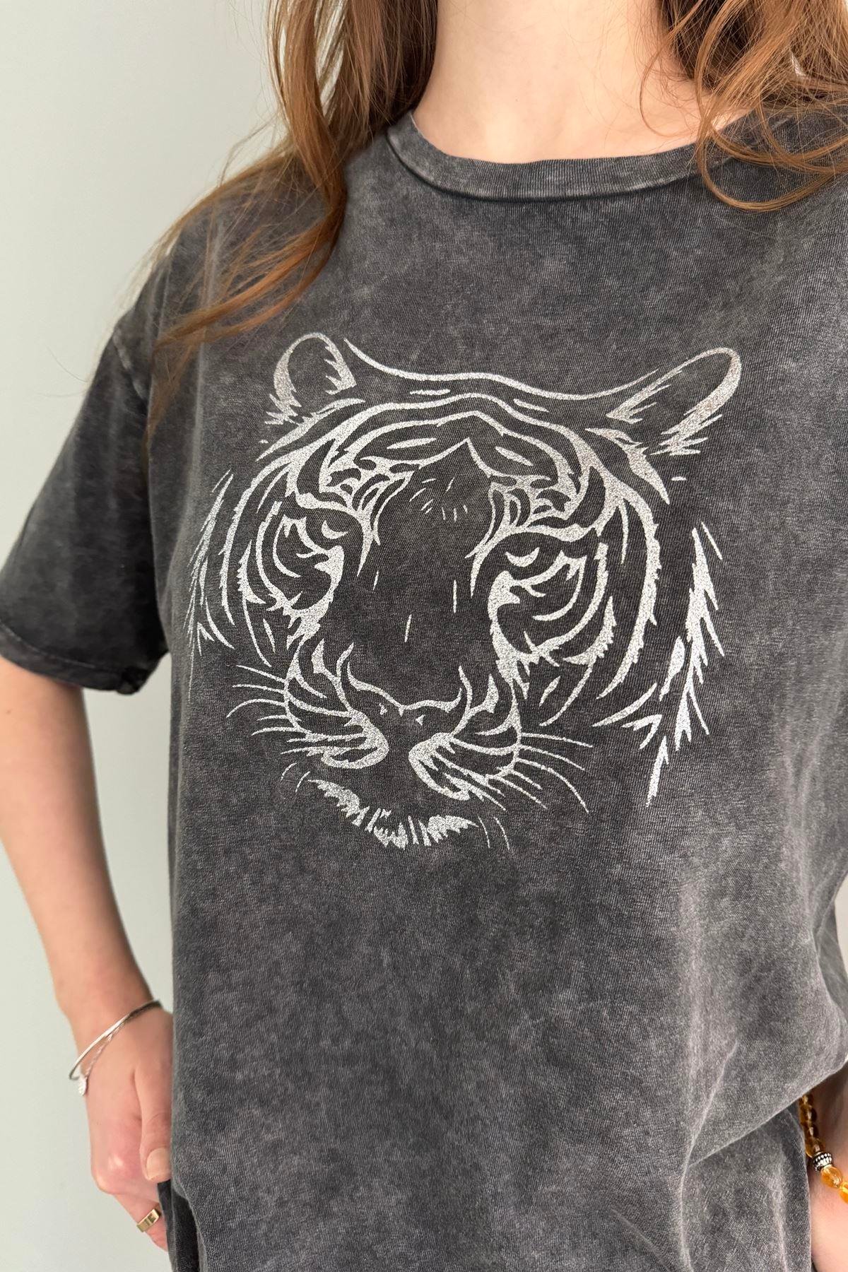 KAPLAN BASKILI TSHIRT