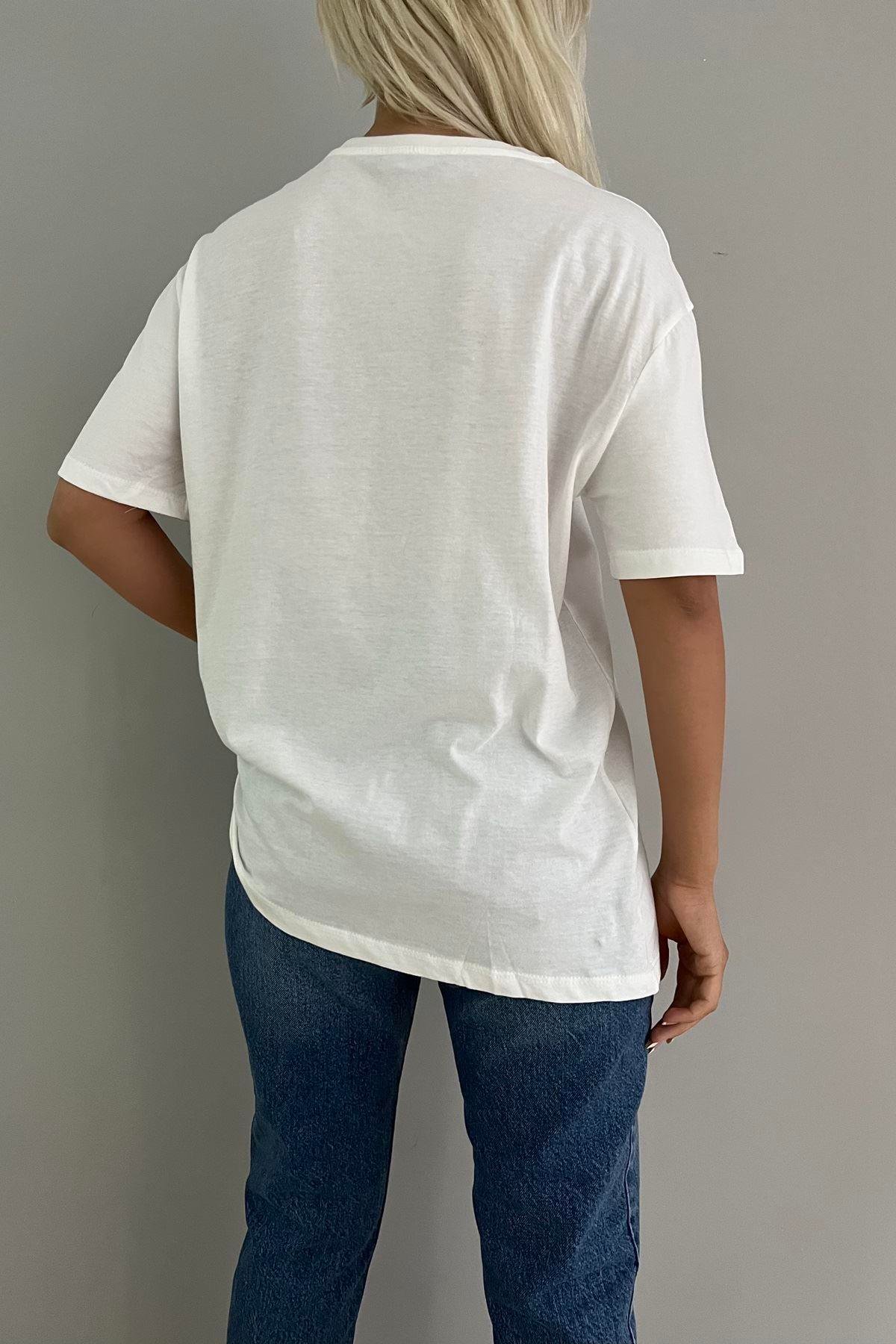 KIZ BASKILI TSHIRT
