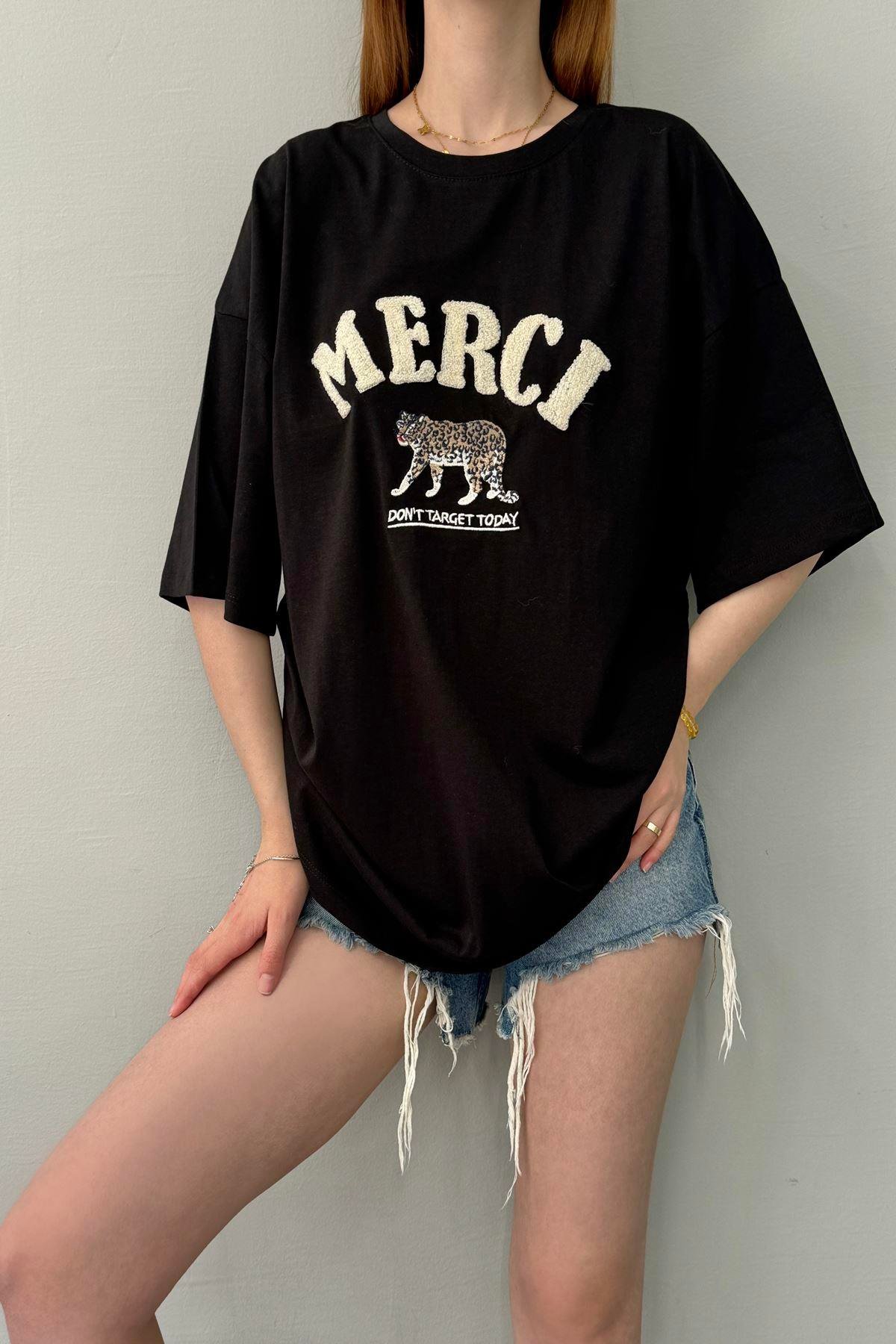 MERCİ BASKILI TSHIRT