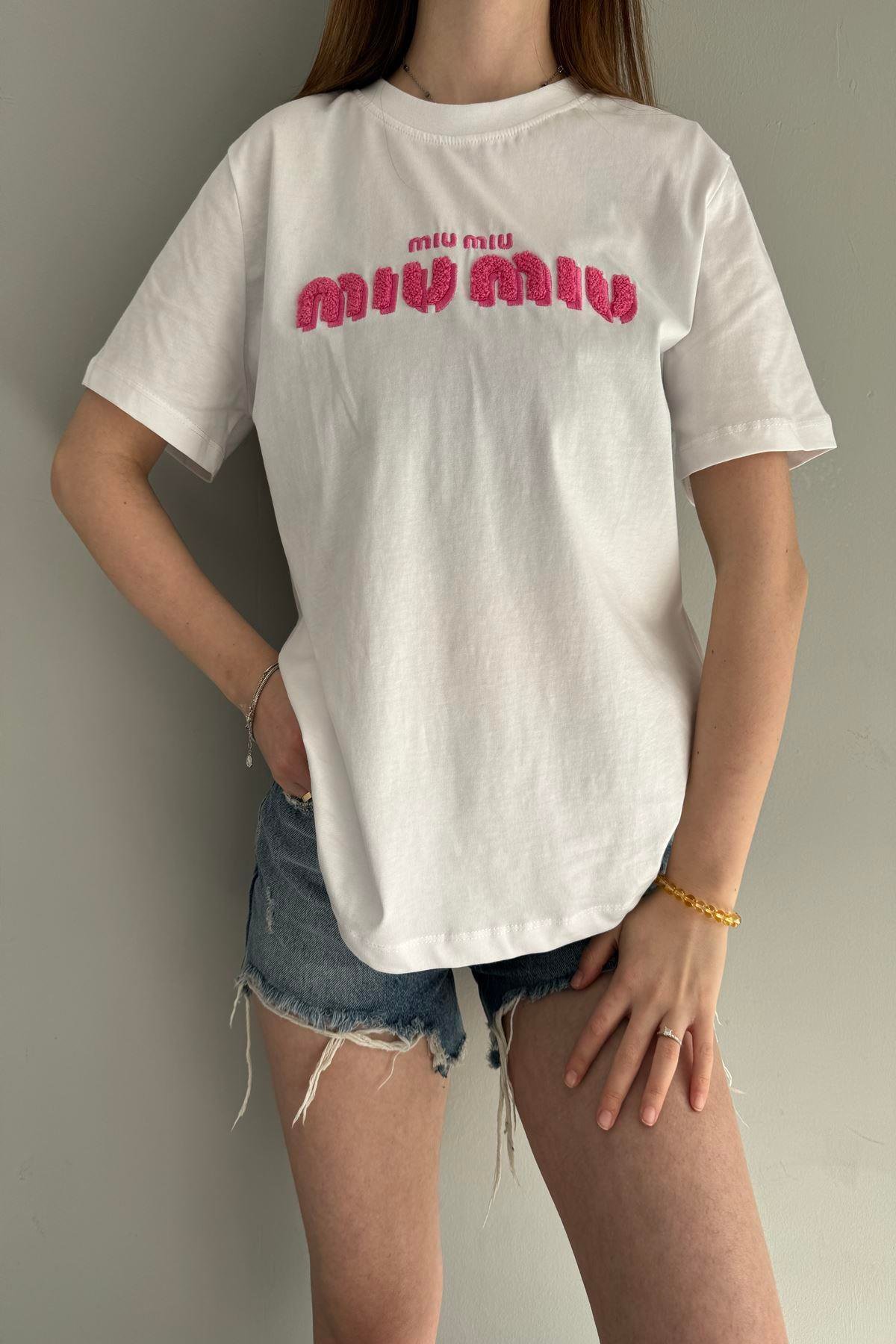 NAKIŞ DETAY TSHIRT