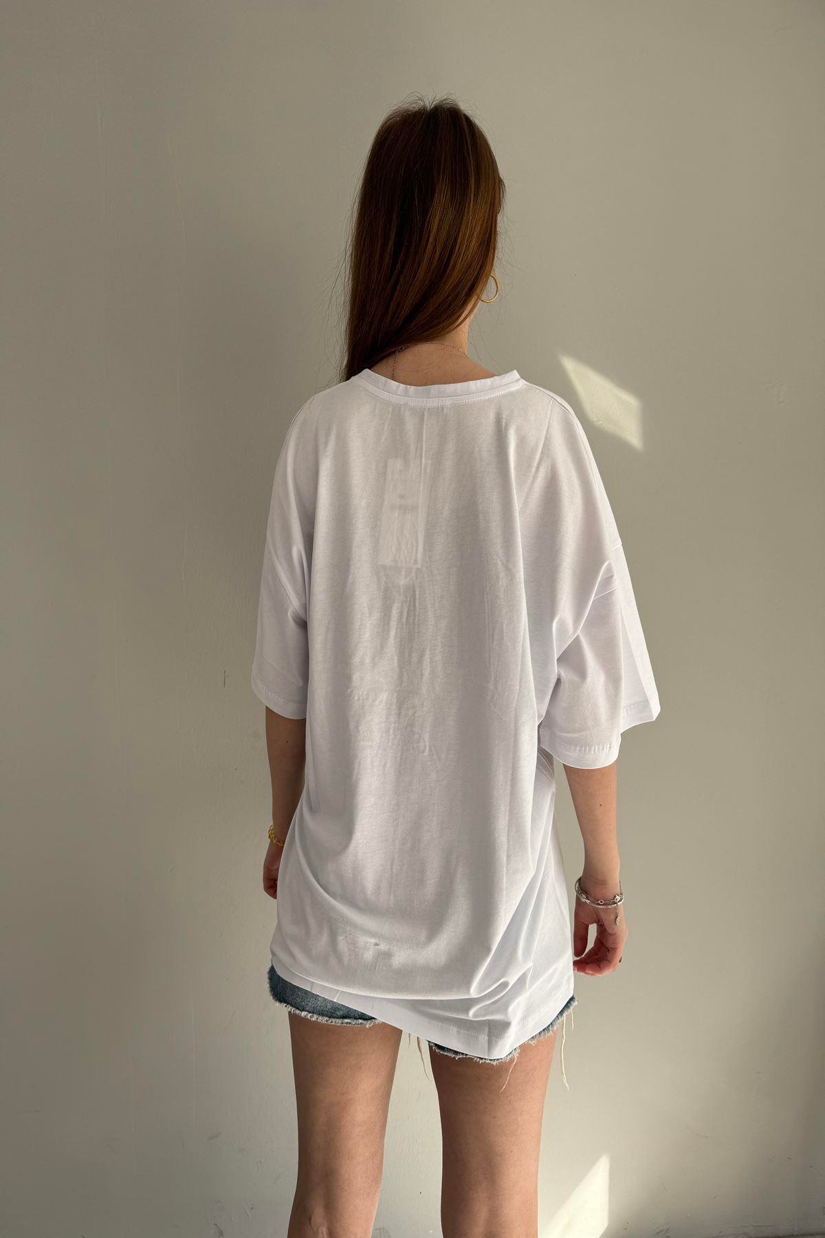 NYC NAKIŞLI TSHIRT