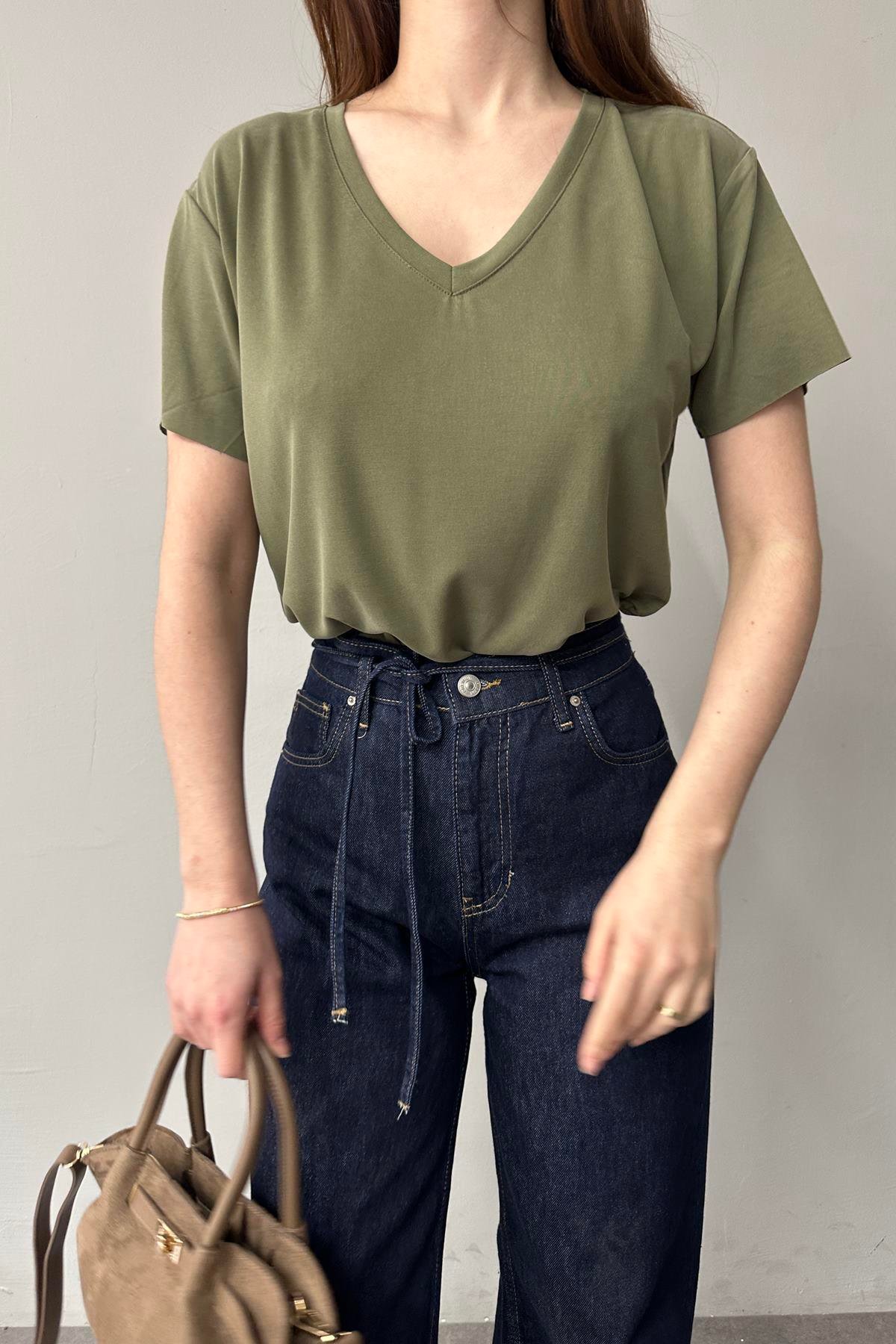 OYSH V YAKA MODAL TSHIRT