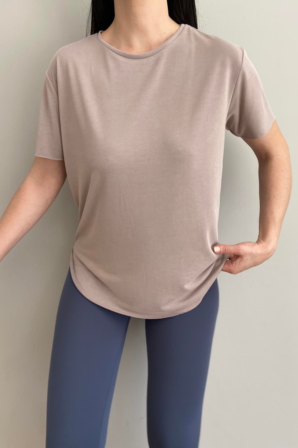 OYSHO BİSKLET YAKA TSHIRT