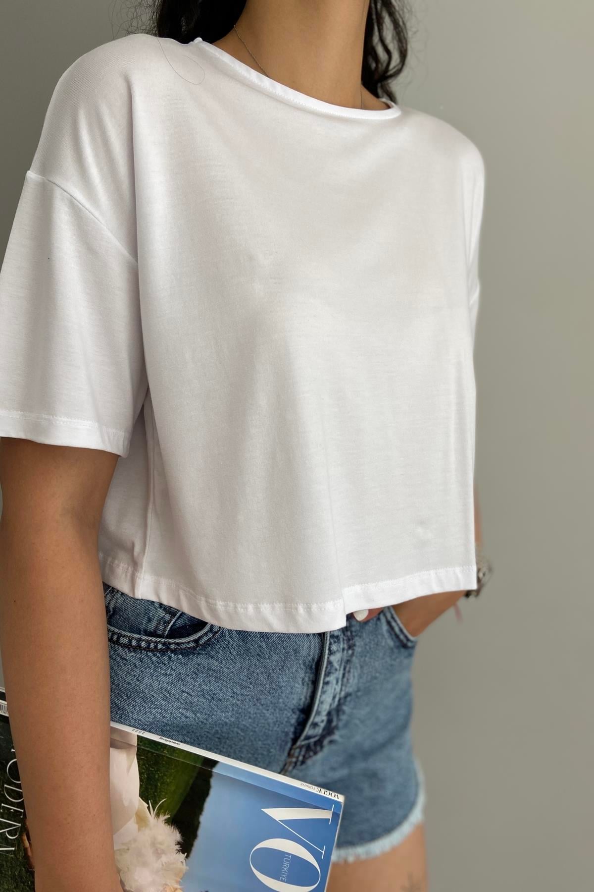 OYSHO CROP TSHIRT