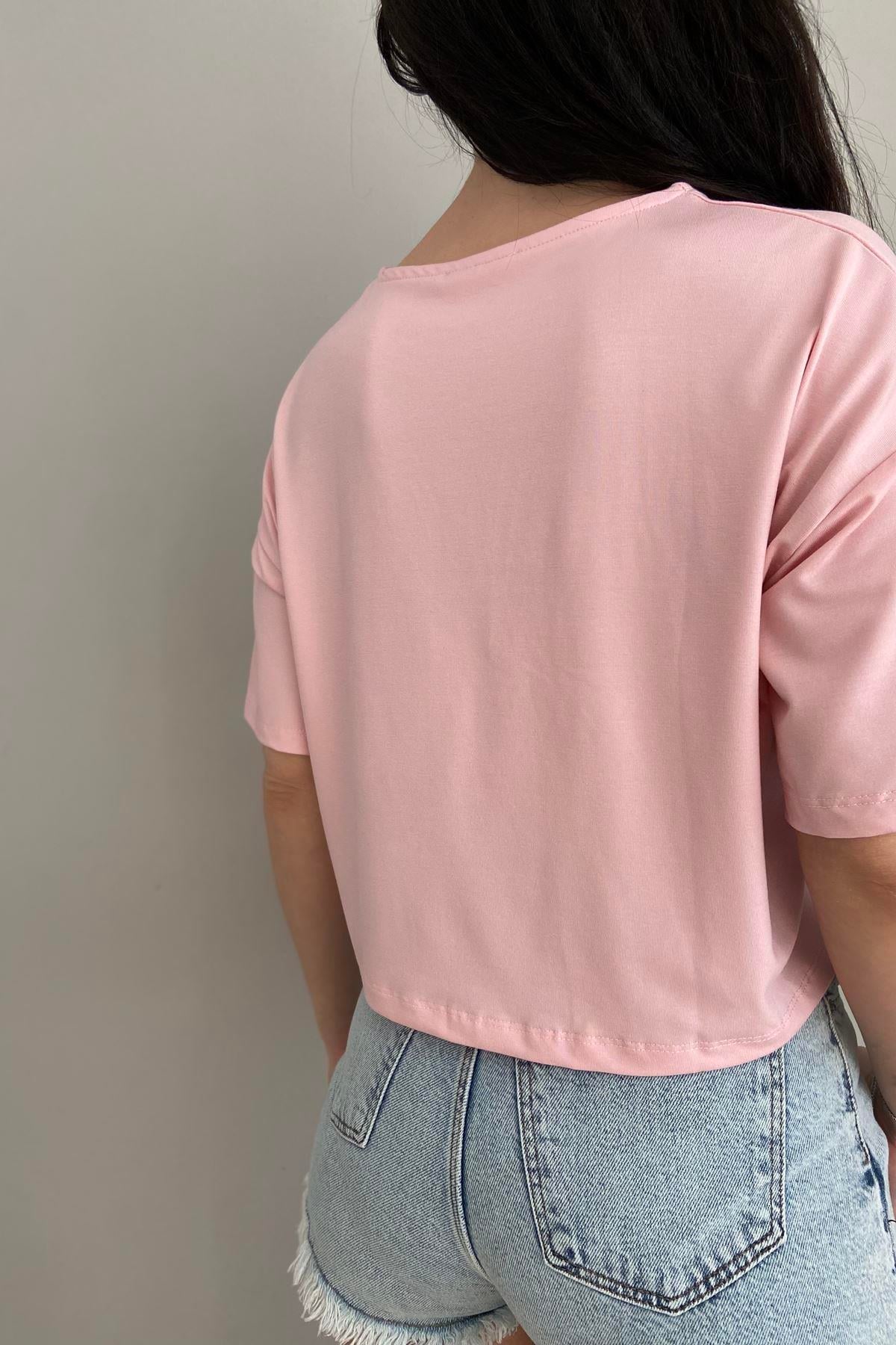 OYSHO CROP TSHIRT