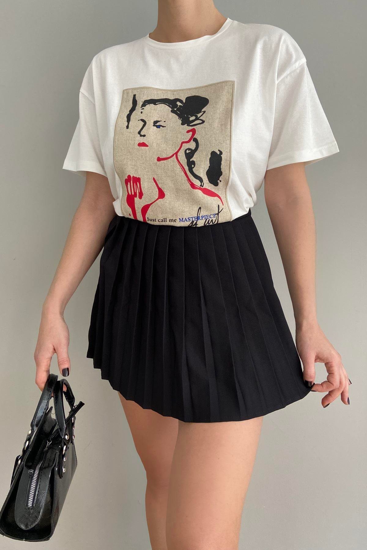 PATCH DETAYLI TSHIRT