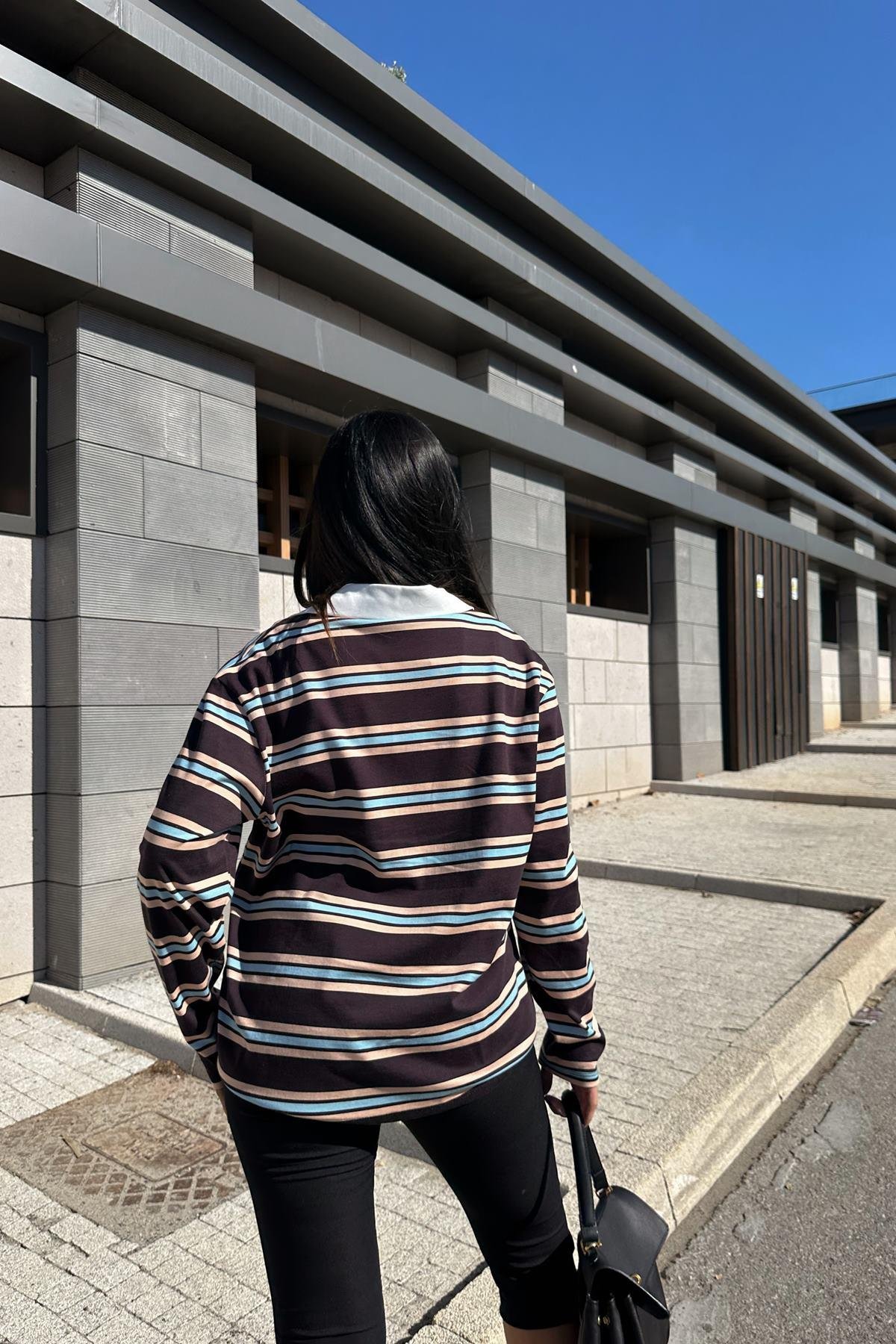 POLO YAKA SWEATSHIRT