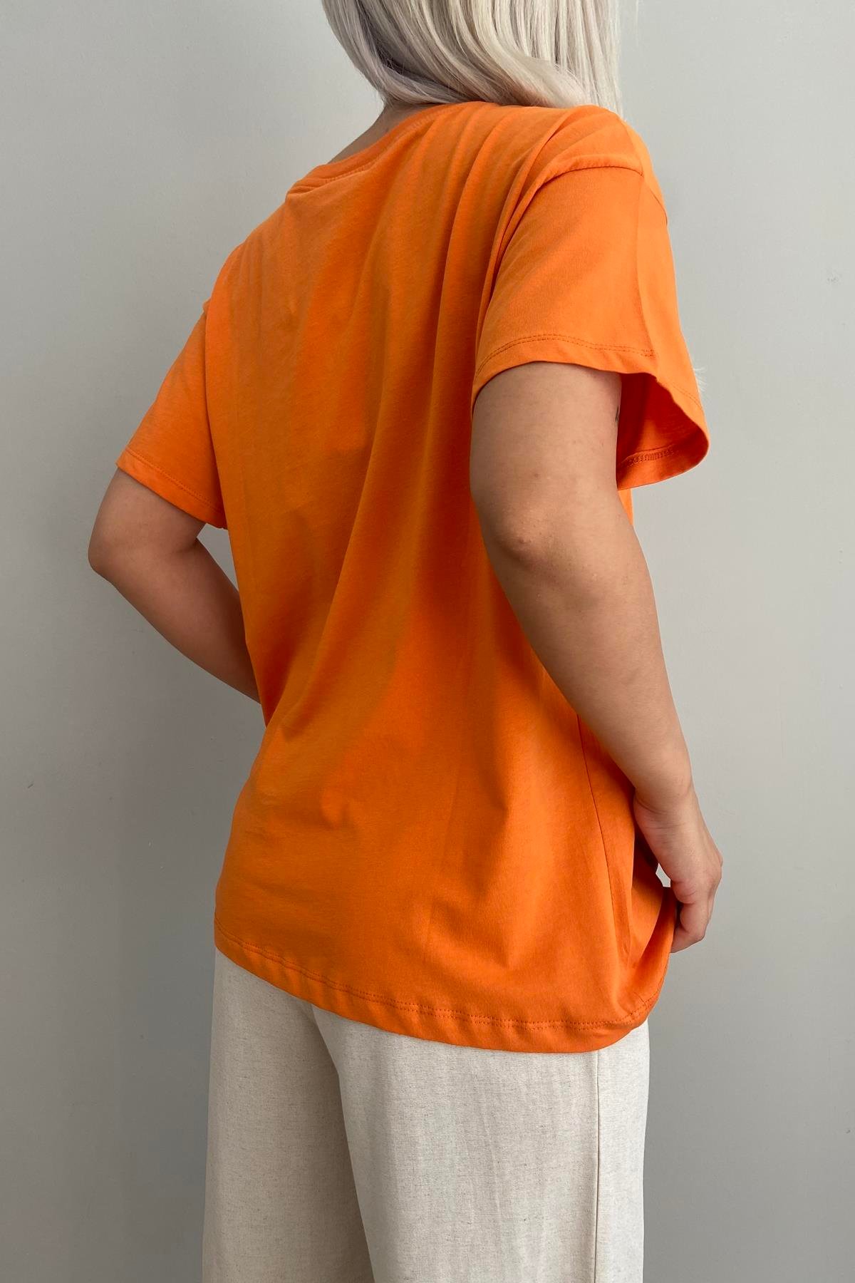 RENKLİ PORTAKAL TSHIRT