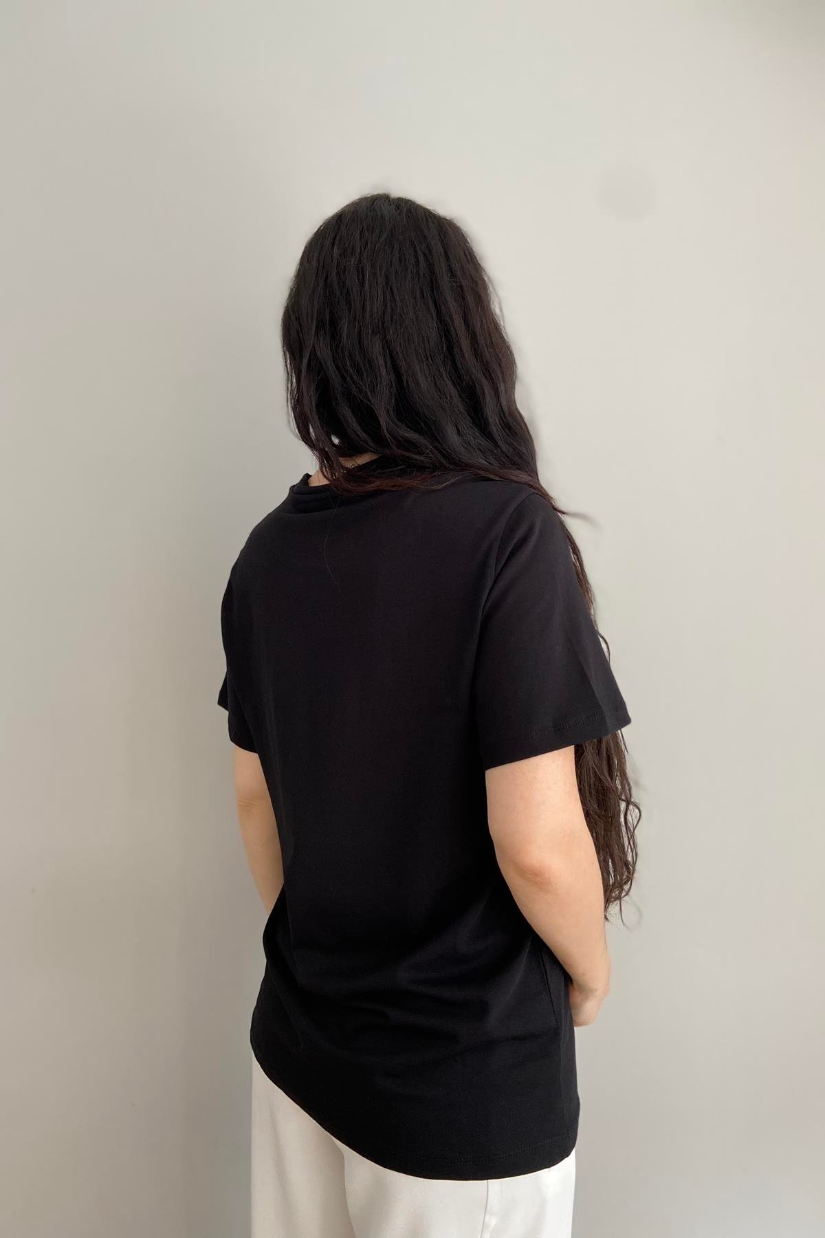 TAŞ BASKILI TSHIRT