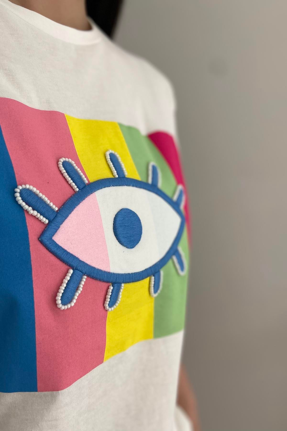 TAŞ DETAY TSHIRT