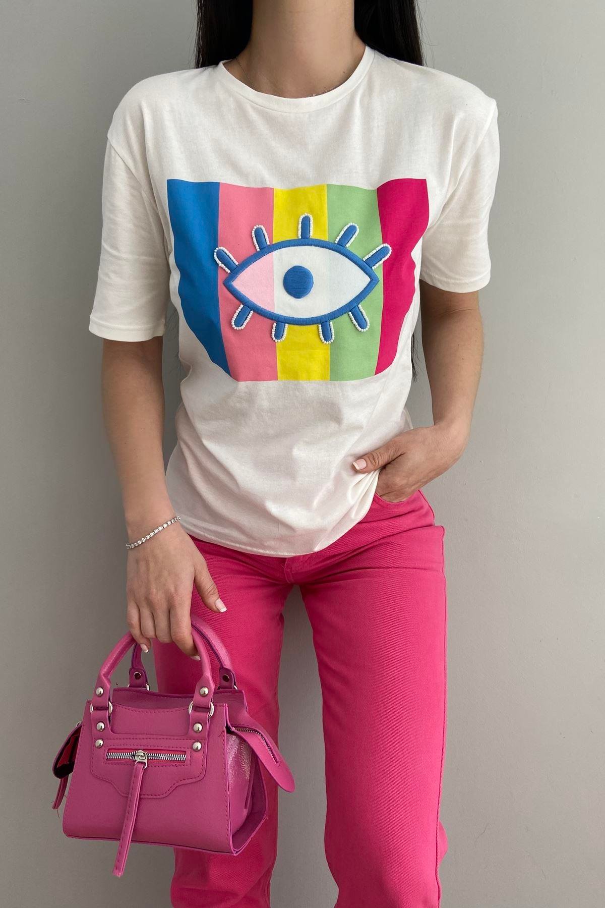 TAŞ DETAY TSHIRT