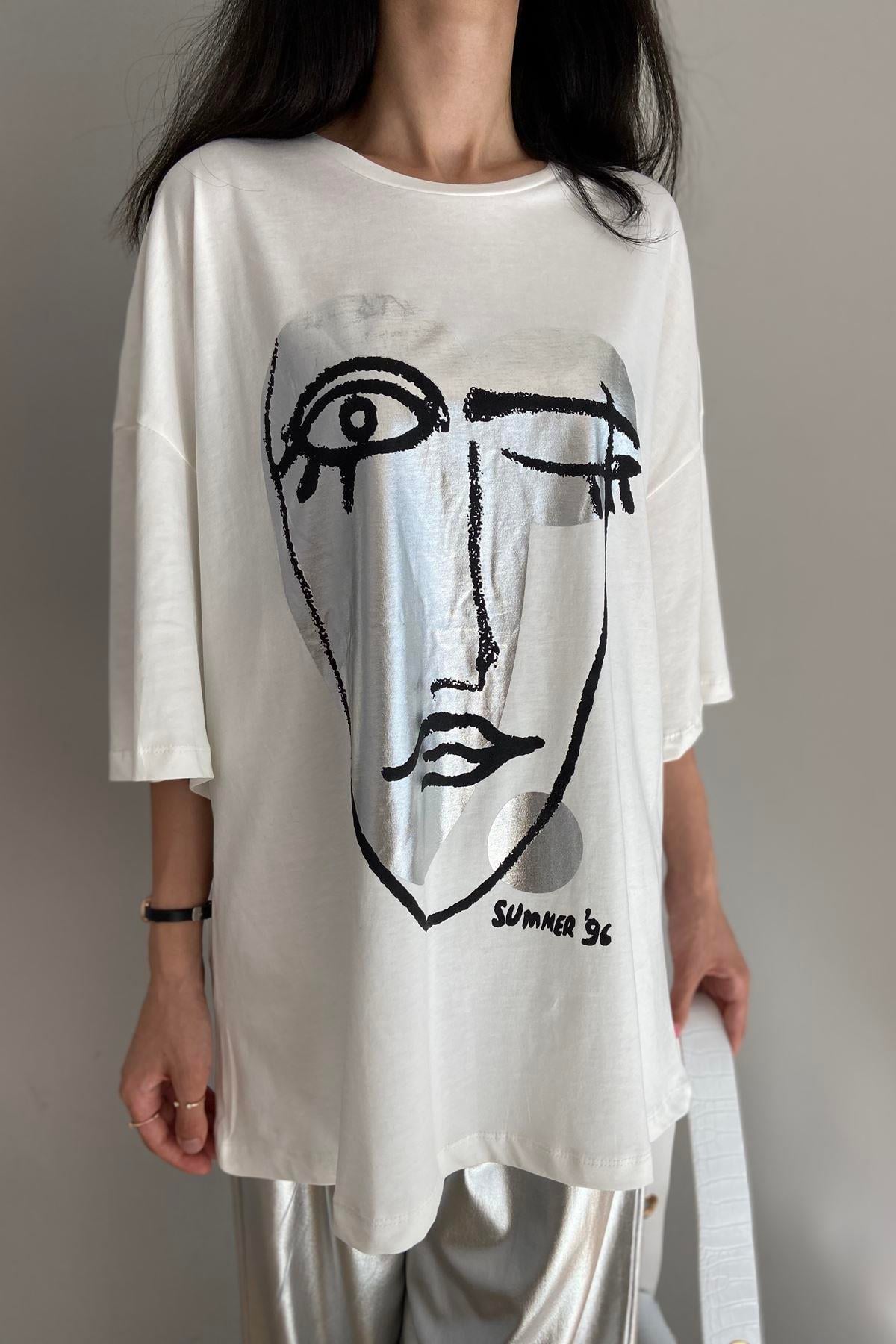 VARAK BASKILI TSHIRT