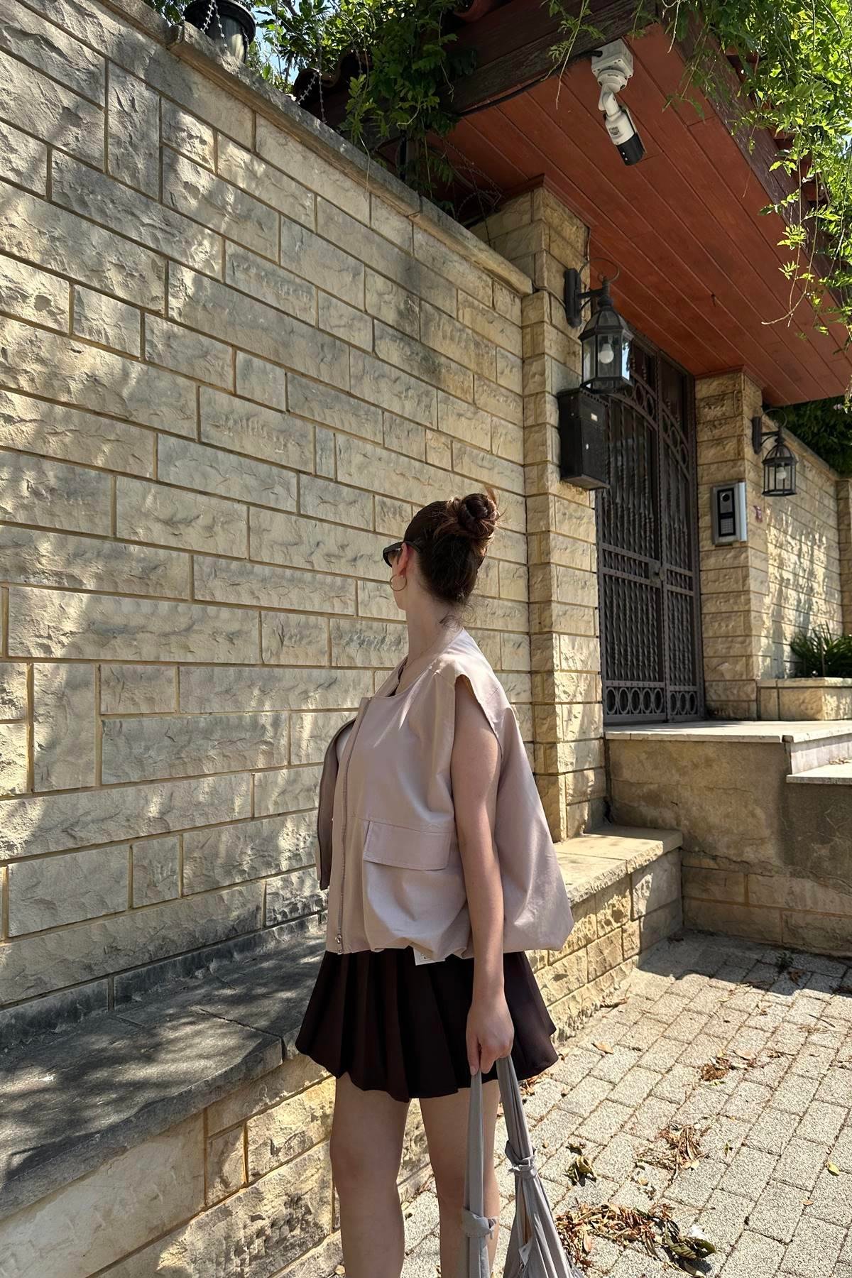 FERMUARLI CEP KAPAKLI YELEK