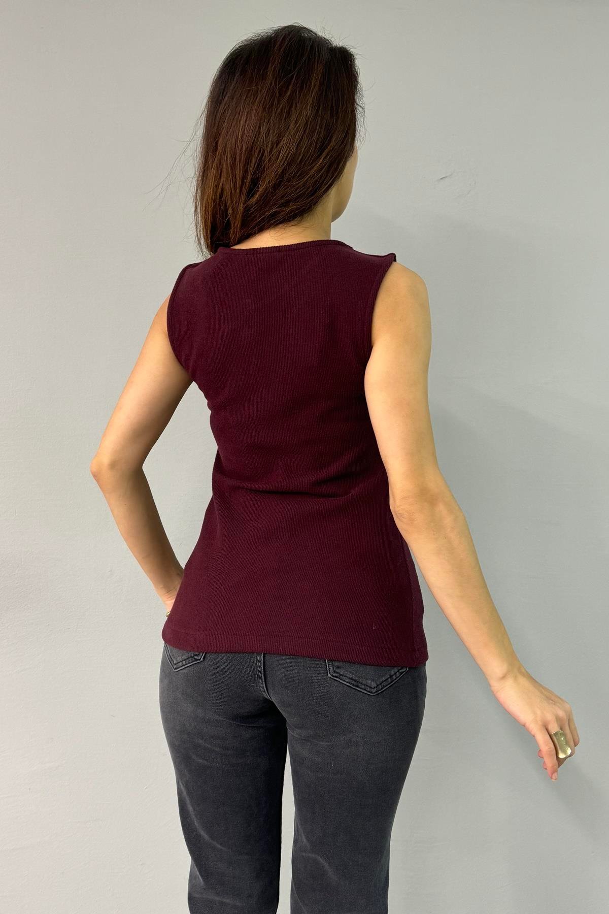 SELANİK DÜĞMELİ YELEK