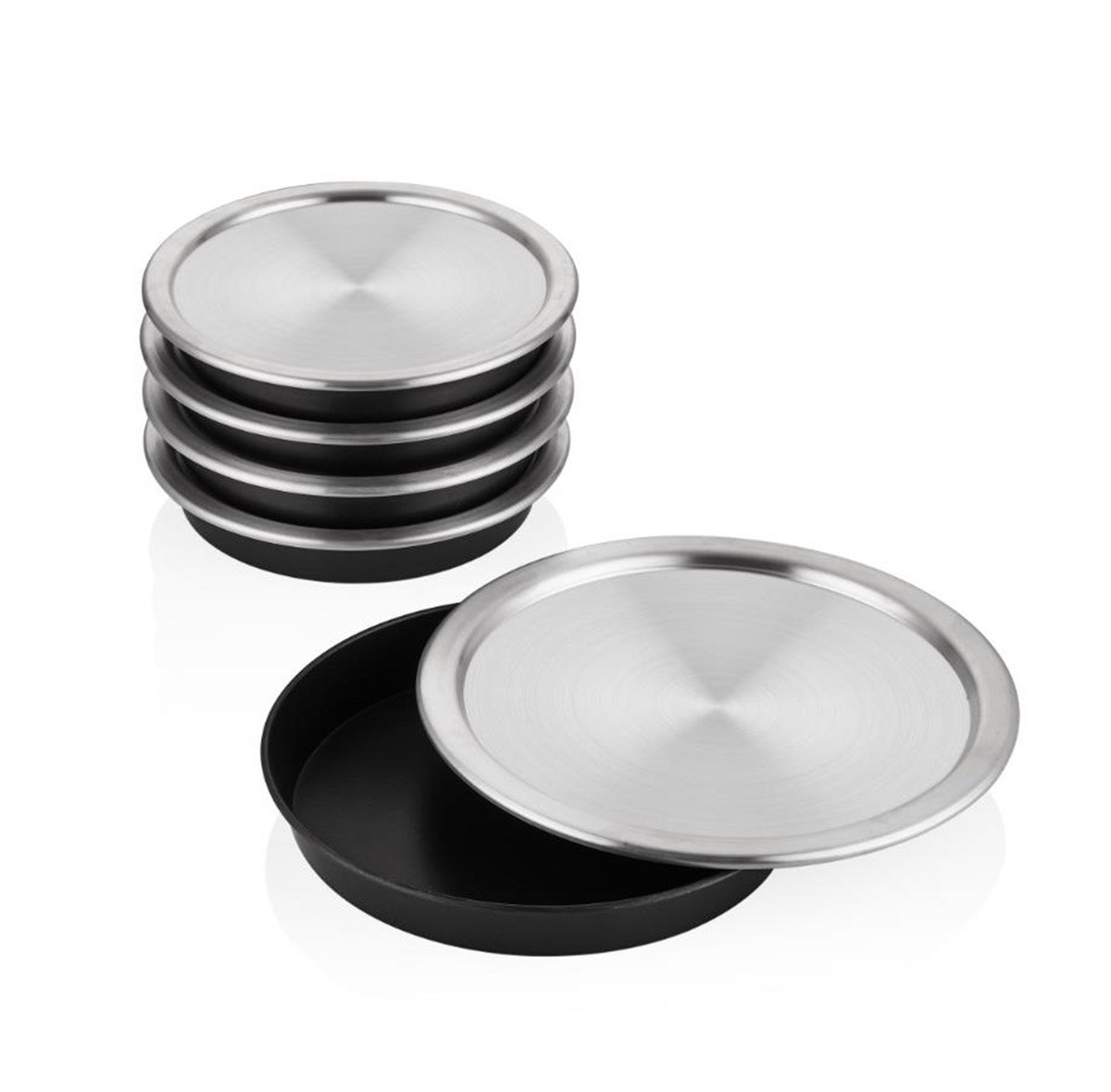 Amerikan Pizza Tava + Kapak - A 694K - PİZZA TAVALARI