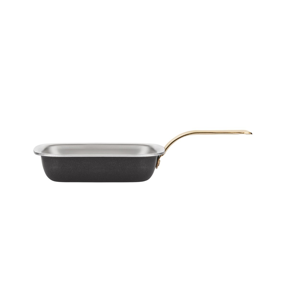 Black Pearl Mini Kare Tava 12*14cm - A 118KP 14 - BLACK PEARL TAVA