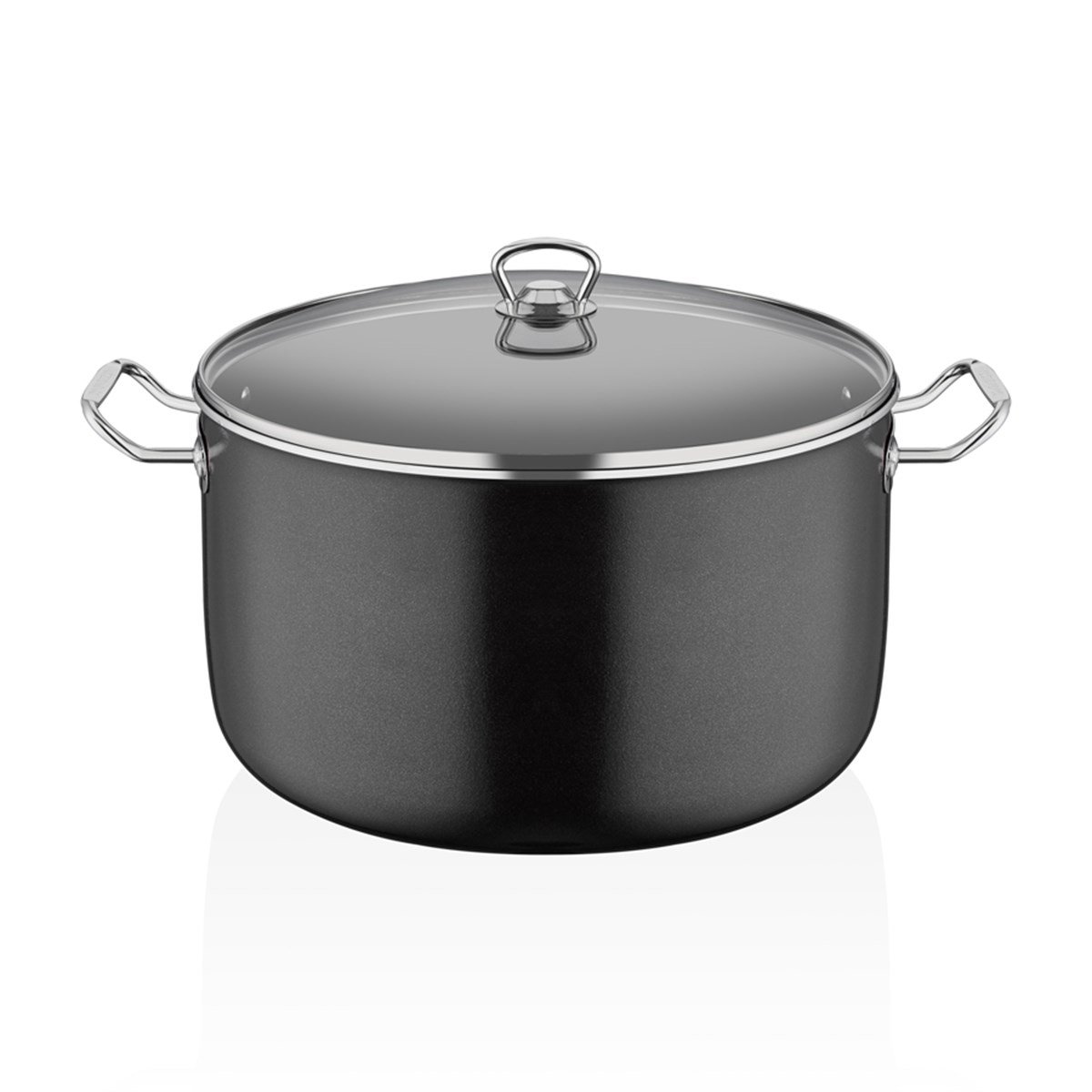 Mega Granit Derin Tencere - Pilav Tenceresi - A 136G - MEGA TENCERELER