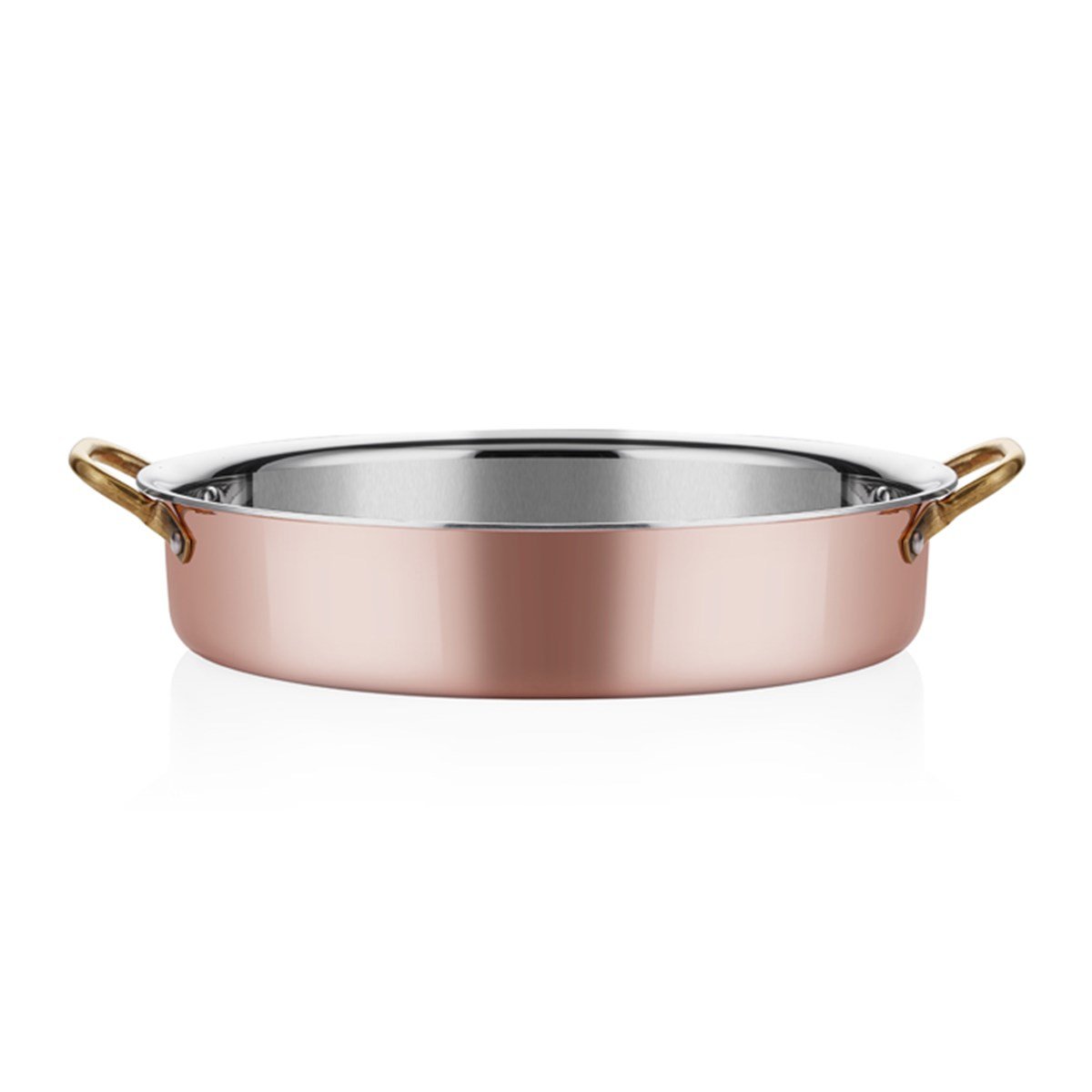 Multi Metal Bakır Oval Derin Sahan - A 101OC - MM BAKIR SUNUM TAVA