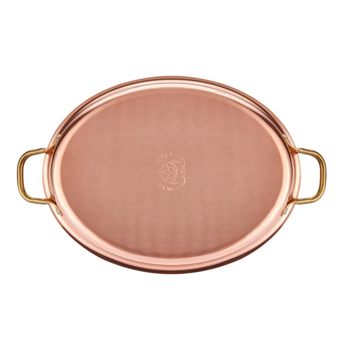 Multi Metal Bakır Oval Derin Sahan - A 101OC - MM BAKIR SUNUM TAVA