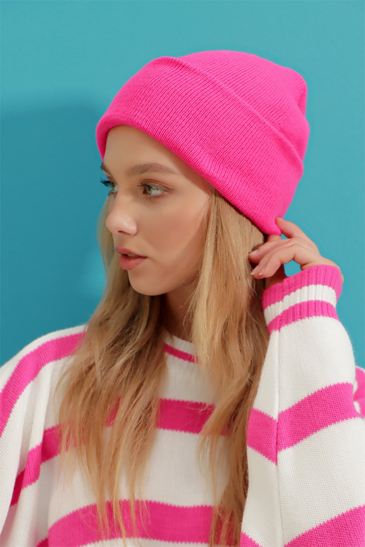 Basic Bere - Neon Pembe
