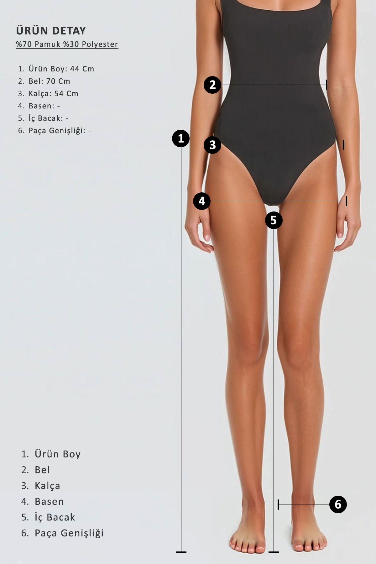 Beli Lastikli Kemerli Çift Cep Duble Paça Şort - SİYAH