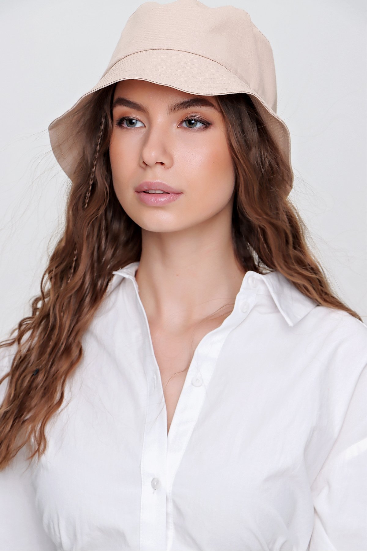 Bucket Şapka - Bej