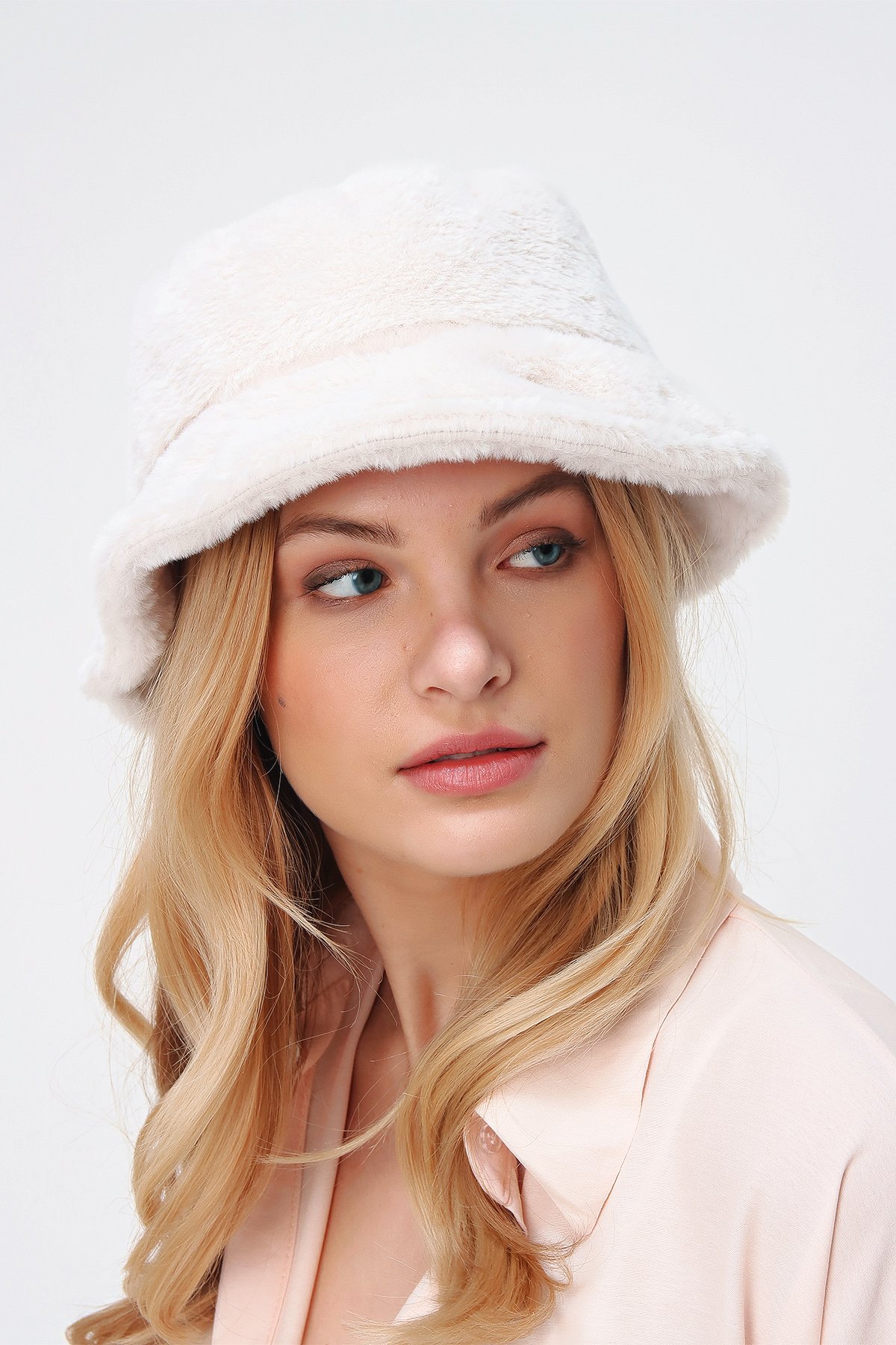 Bucket Şapka - Ekru