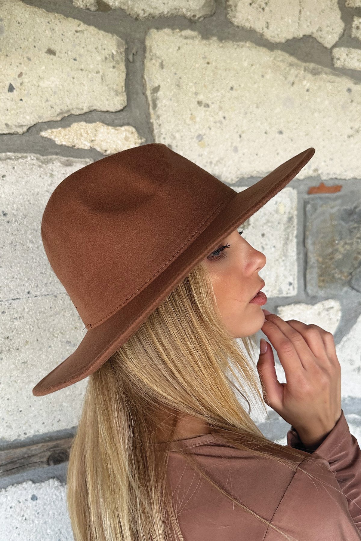 Kovboy Şapka - Kahverengi