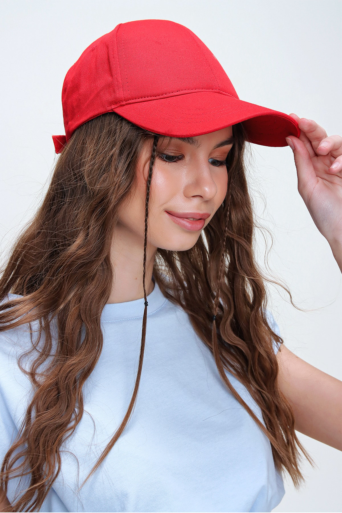 Unisex Şapka - Kırmızı
