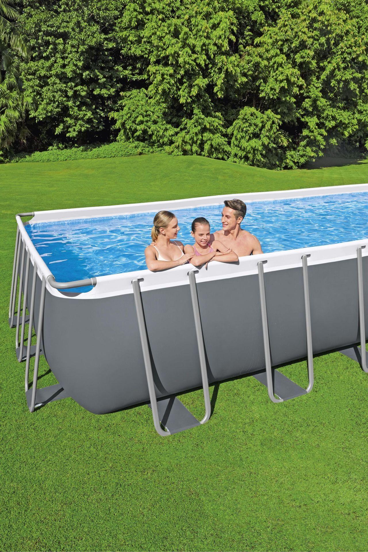 Bestway® 5612B Steel Pro MAX™ Yerüstü Prefabrik Havuz Seti 6,40 m x 2,74 m x 1,32 m