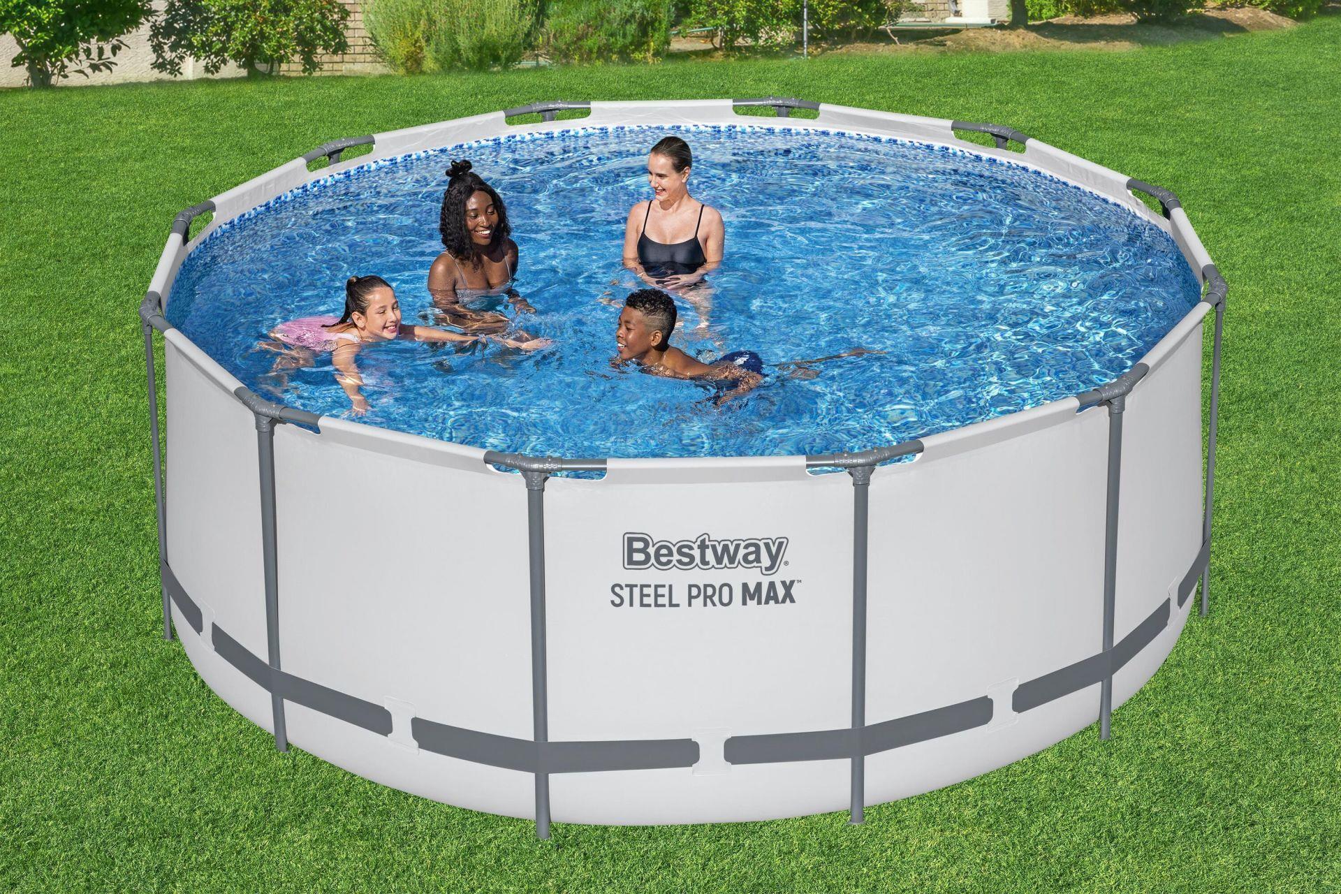 Bestway® 56420 Steel Pro MAX™ Yer Üstü Prefabrik Havuz Seti 3,66 m x 1,22 m