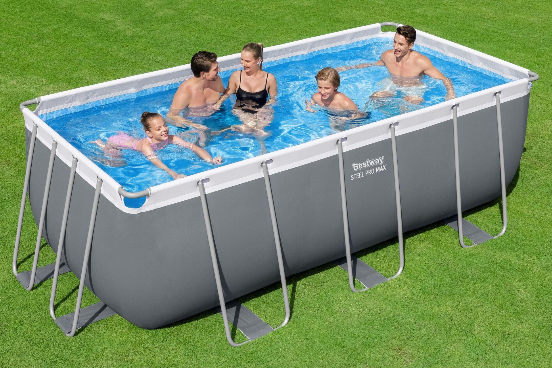 Bestway® 56456 Steel Pro MAX™ Above Ground Pool Set 4.12 m x 2.01 m x 1.22 m
