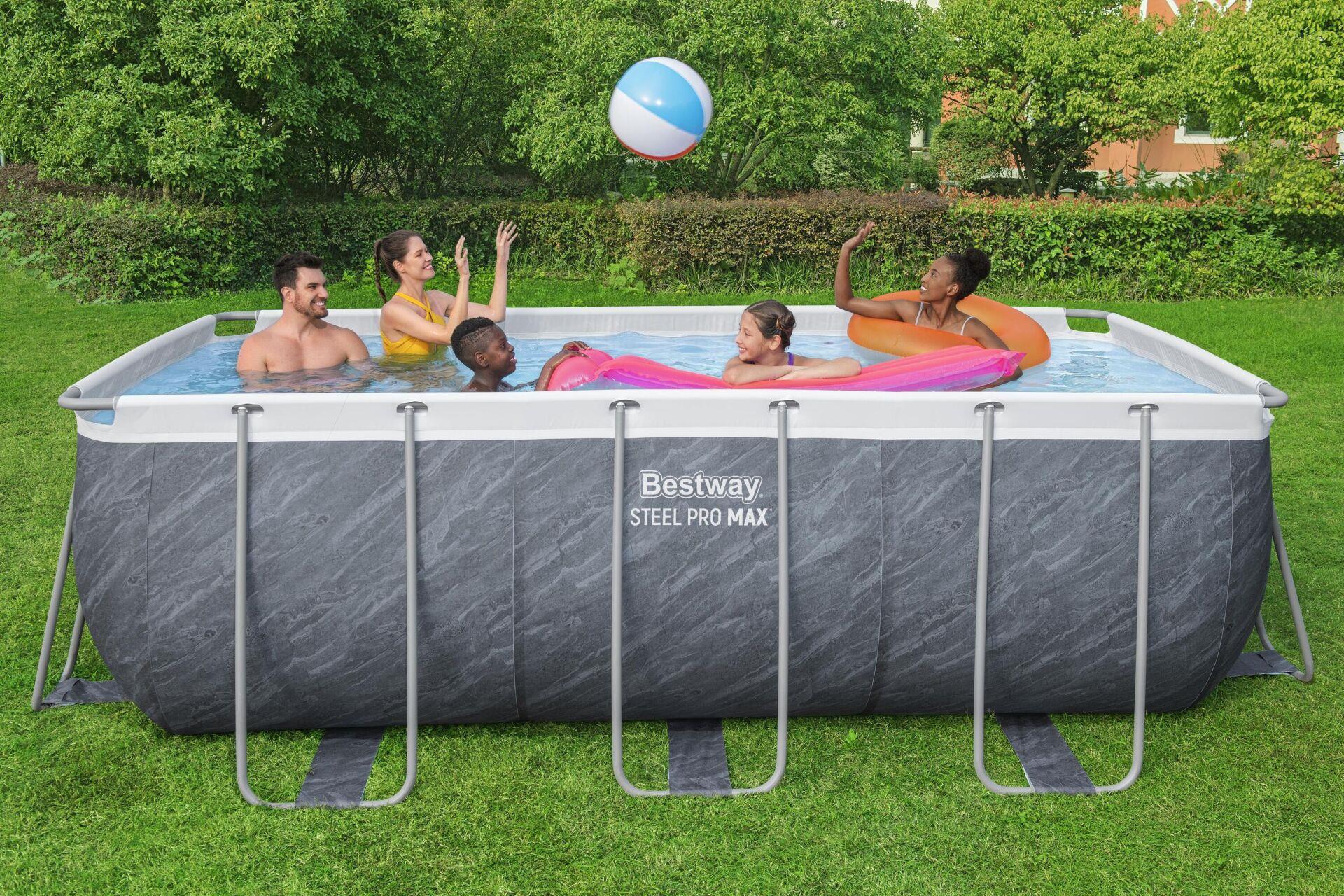 Bestway® 56722 Steel Pro MAX™ Above Ground Pool Set 4.12 m x 2.01 m x 1.22 m