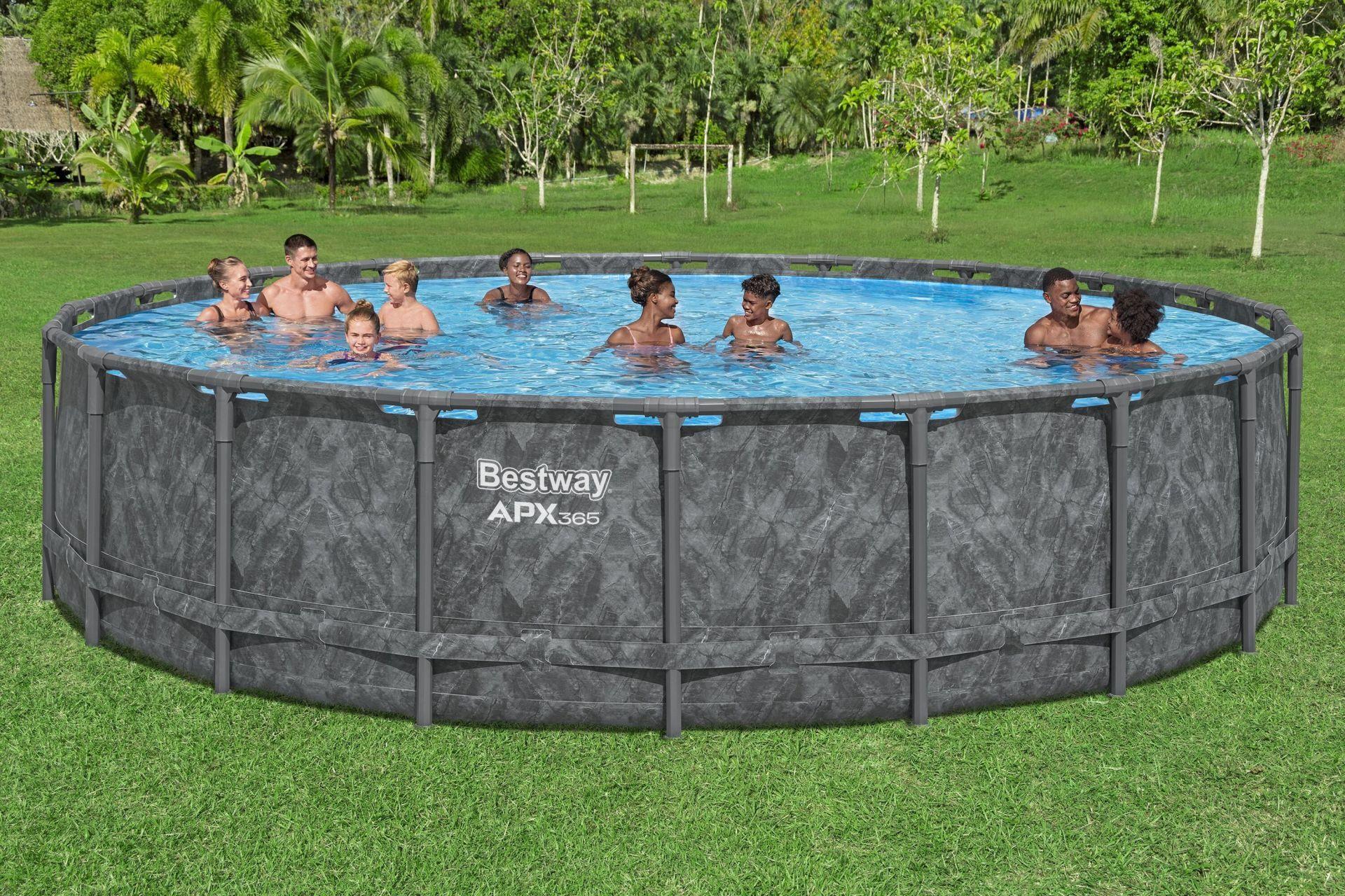 Bestway® APX 365™ 561KE Çember Prefabrik Havuz Seti 6,10 m x 1,32 m