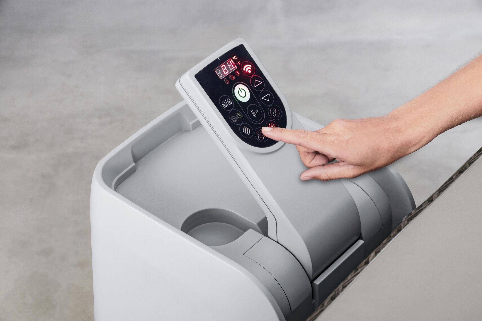 Lay-Z-Spa® 60167 Cabo Smart HydroJet™ Şişme Spa Havuzu, Mobil Uygulama Kontrollü, 4-6 kişilik