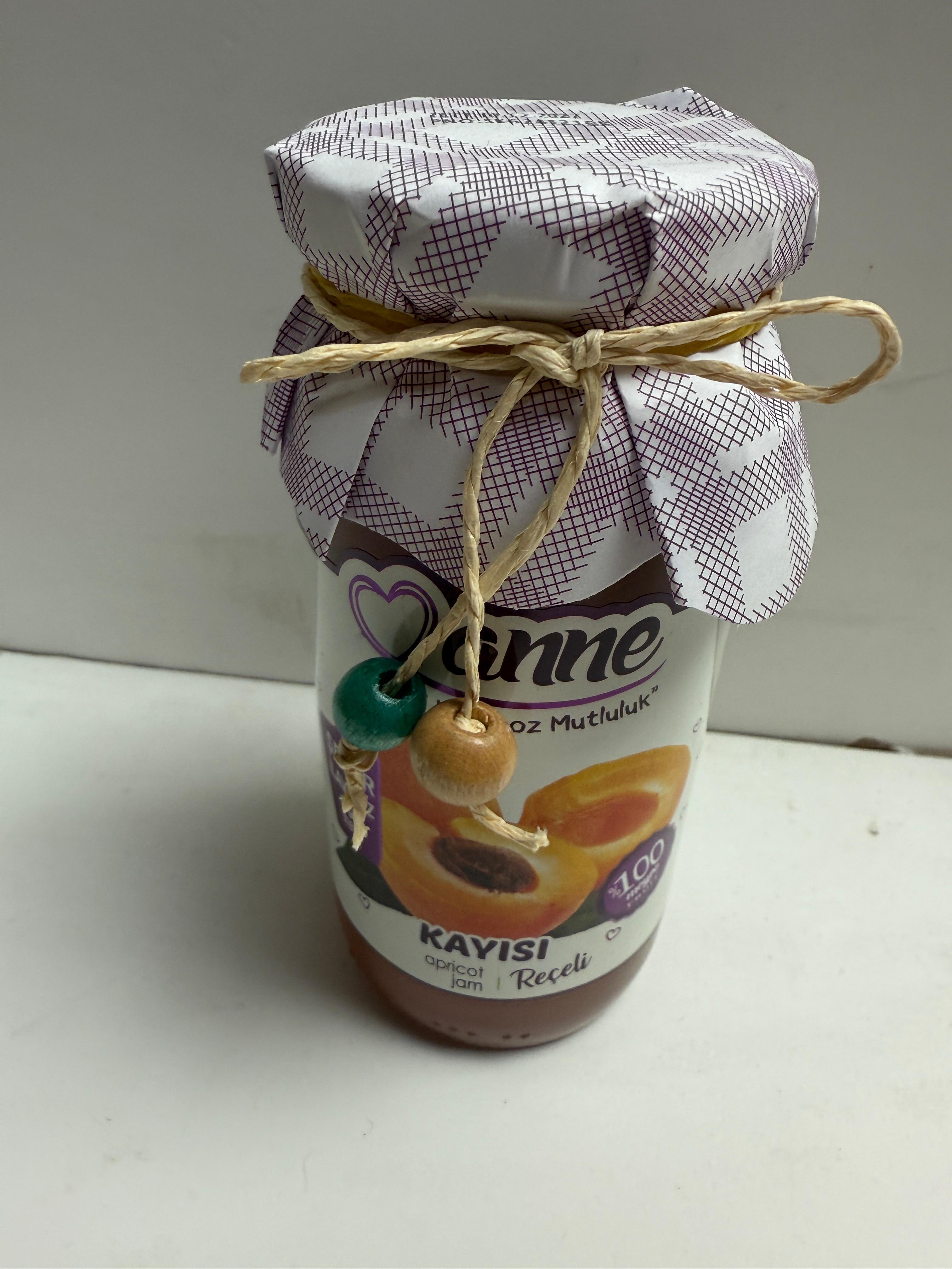 Anne Kayısı Reçeli Şeker İlavesiz 300 Gram 