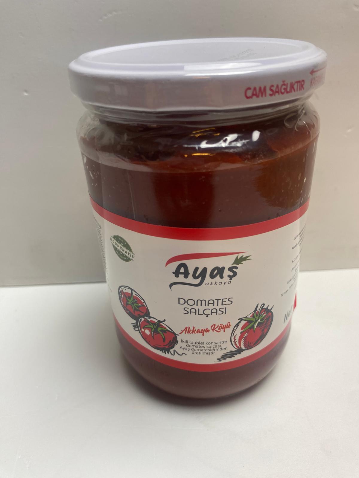 Ayaş Akkaya Domates Salçası 680 Gram 