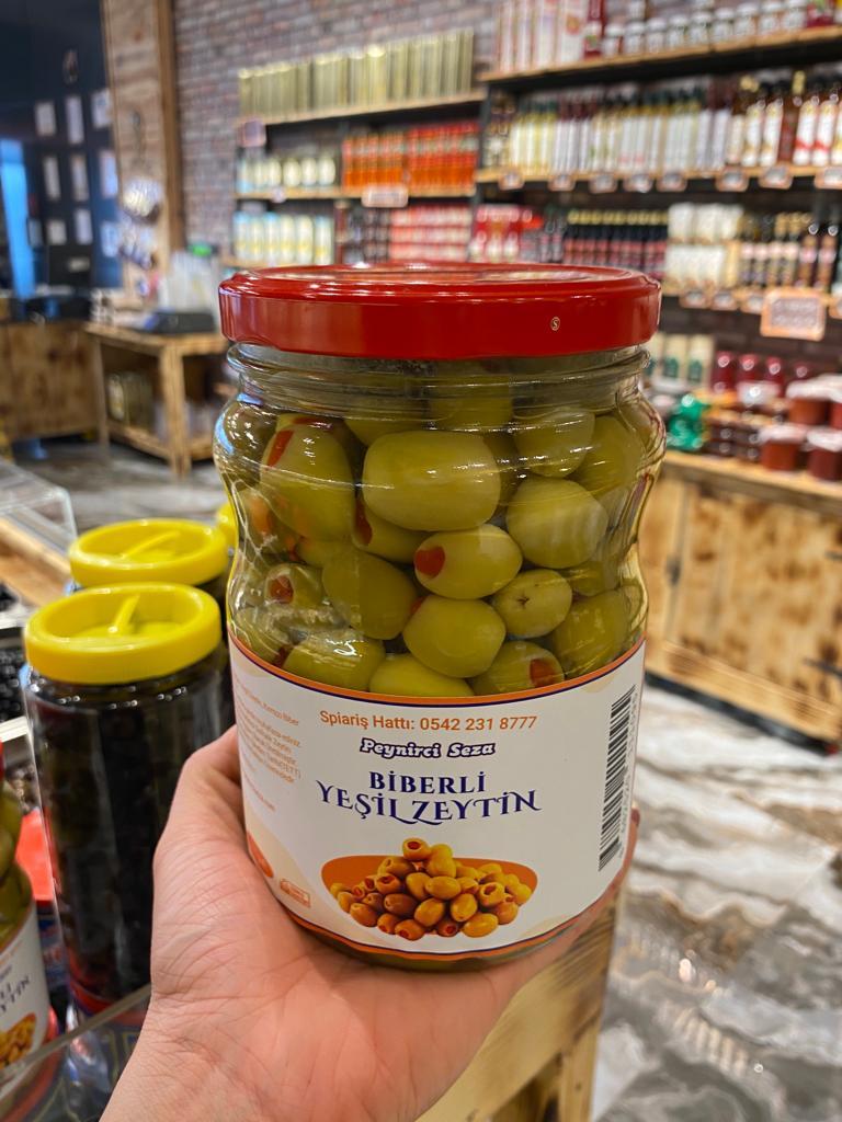 Biberli Zeytin