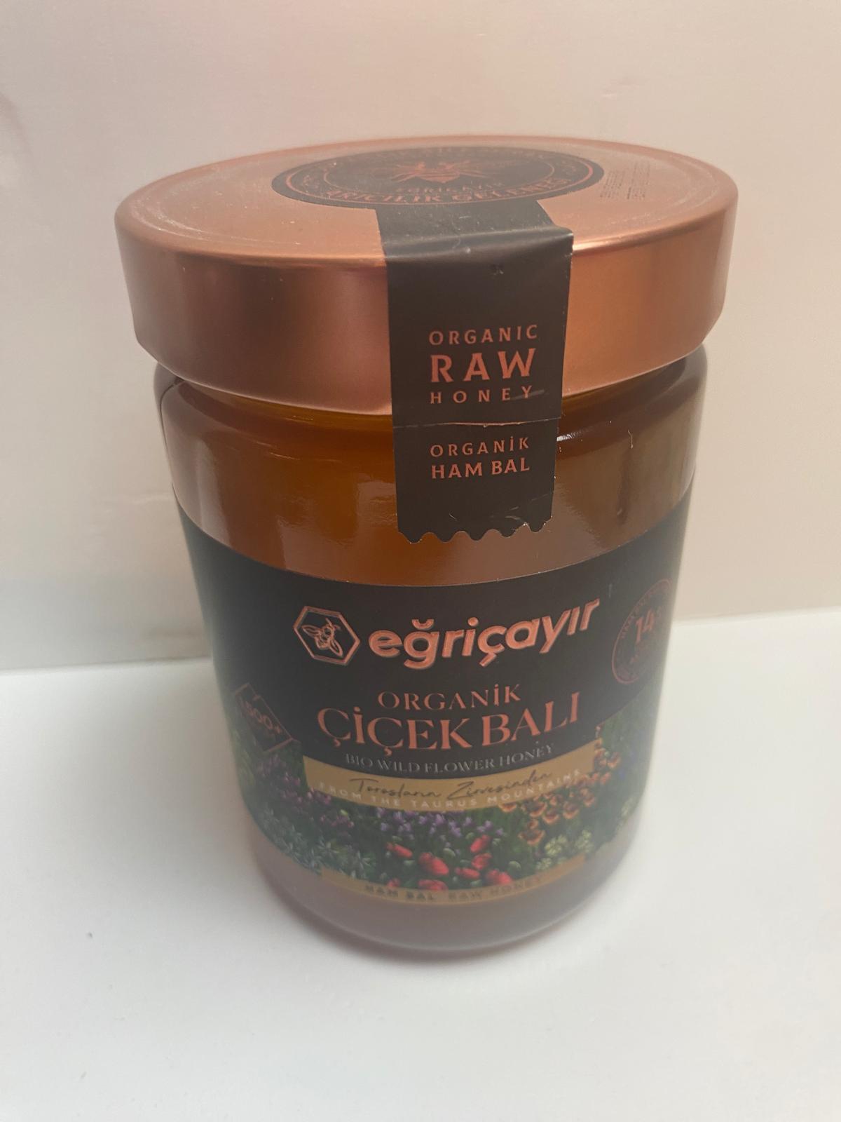 Eğriçayır Organik Çiçek Bal 850 Gram