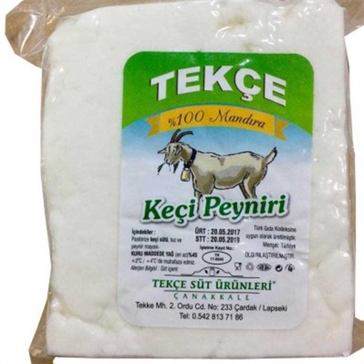 TEKÇE KEÇİ SALAMURA 500GR