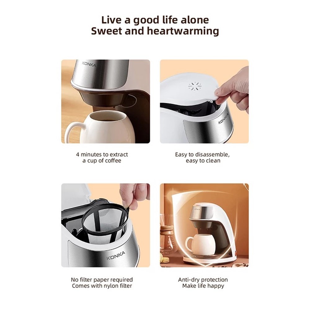  KONKA KCF-CS2 Çok Fonksiyonlu Kapsül Kahve Makinesi