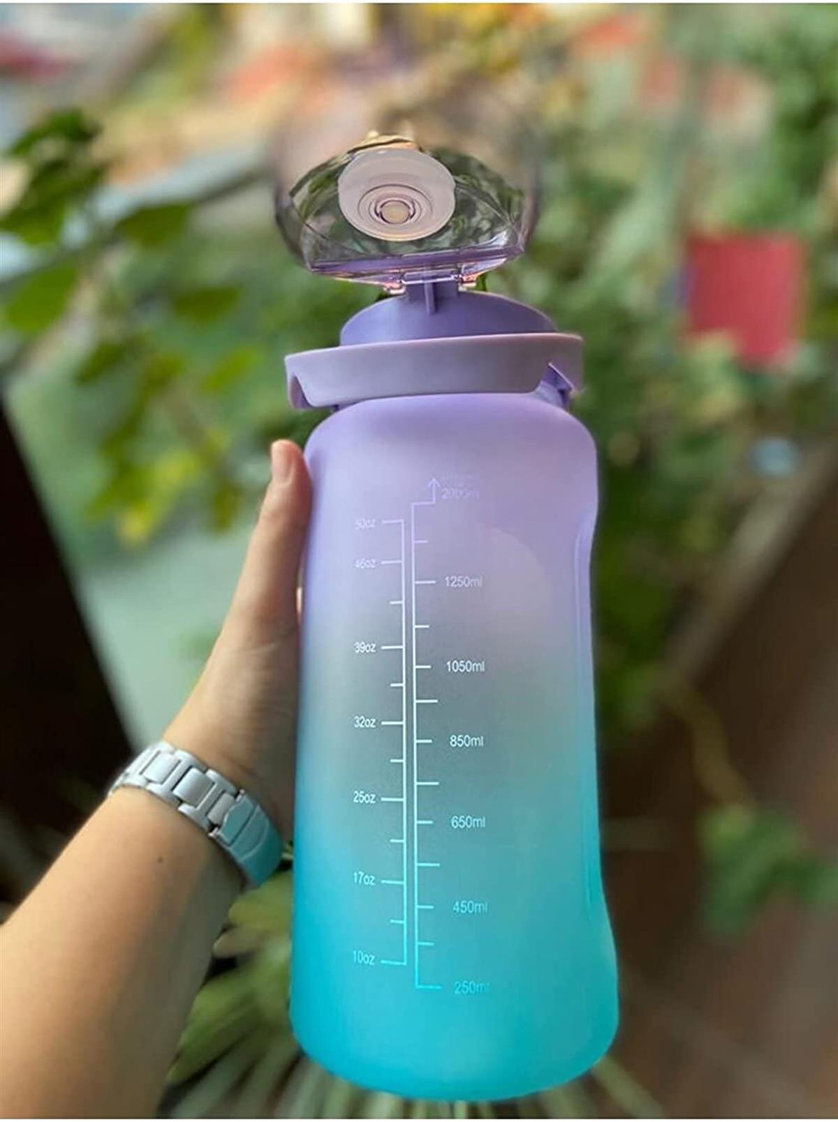  Tcherchi 2L Taşınabilir Su Matarası - Mor