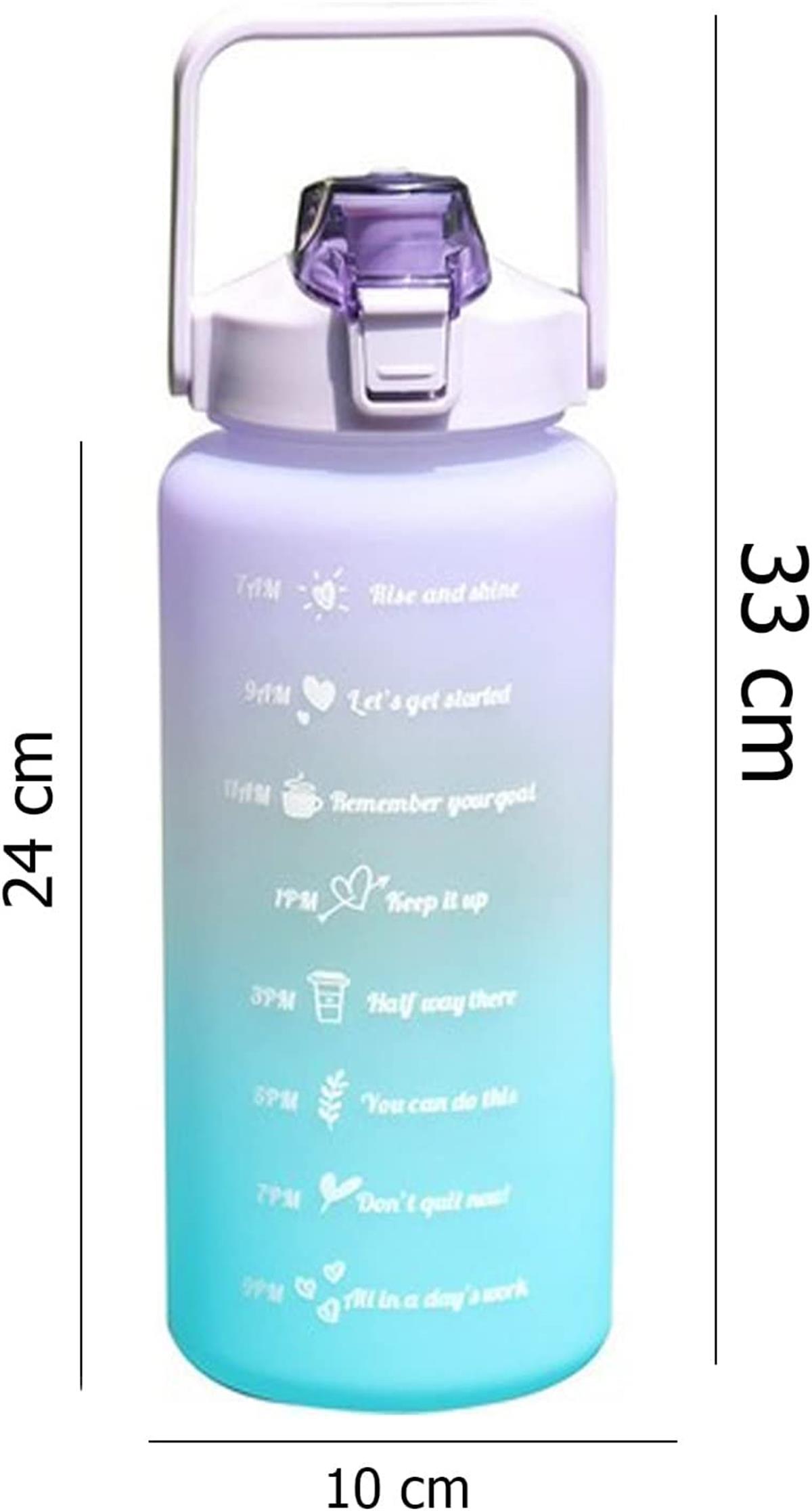  Tcherchi 2L Taşınabilir Su Matarası - Mor