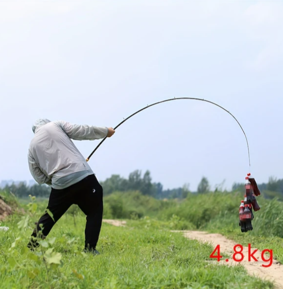 1 Adet Premium %99 Karbon Fiber Teleskopik Olta 3m