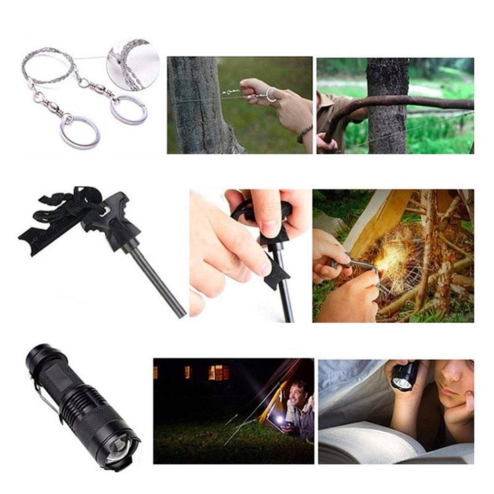 11 Parçalı Acil Durum Kamp Kiti